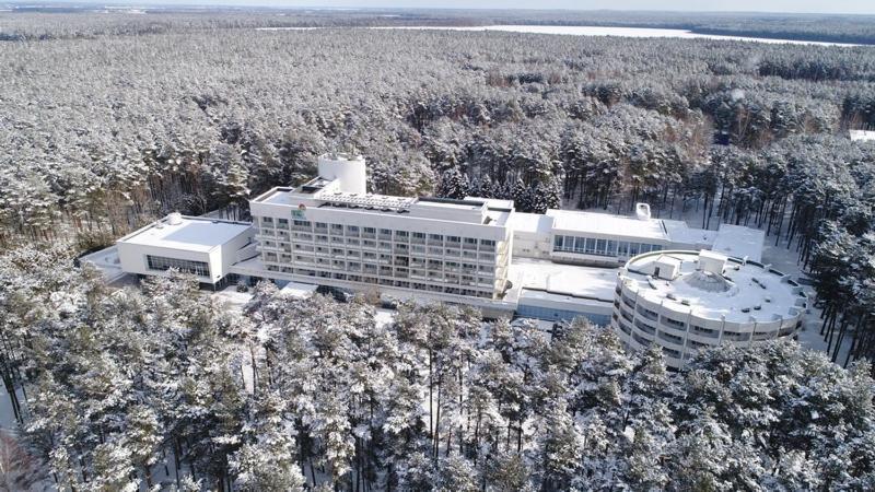 Sanatorii Sosny at Naroch Lake Hotell Gatovichi Exteriör bild